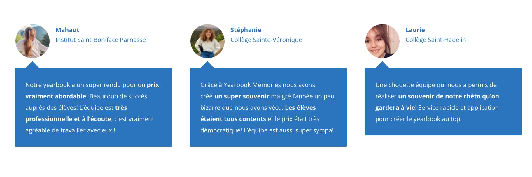 faire un yearbook