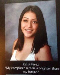 funny student quote yearbook