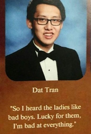 10 examples of funny Yearbook quotes - Yearbook Memories