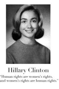 citations yearbook celebrite Hillary Clinton