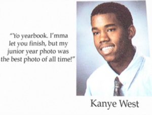 citations yearbook célébrité Kanye West
