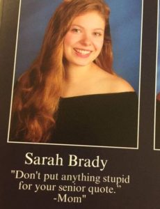 senior quote yearbook